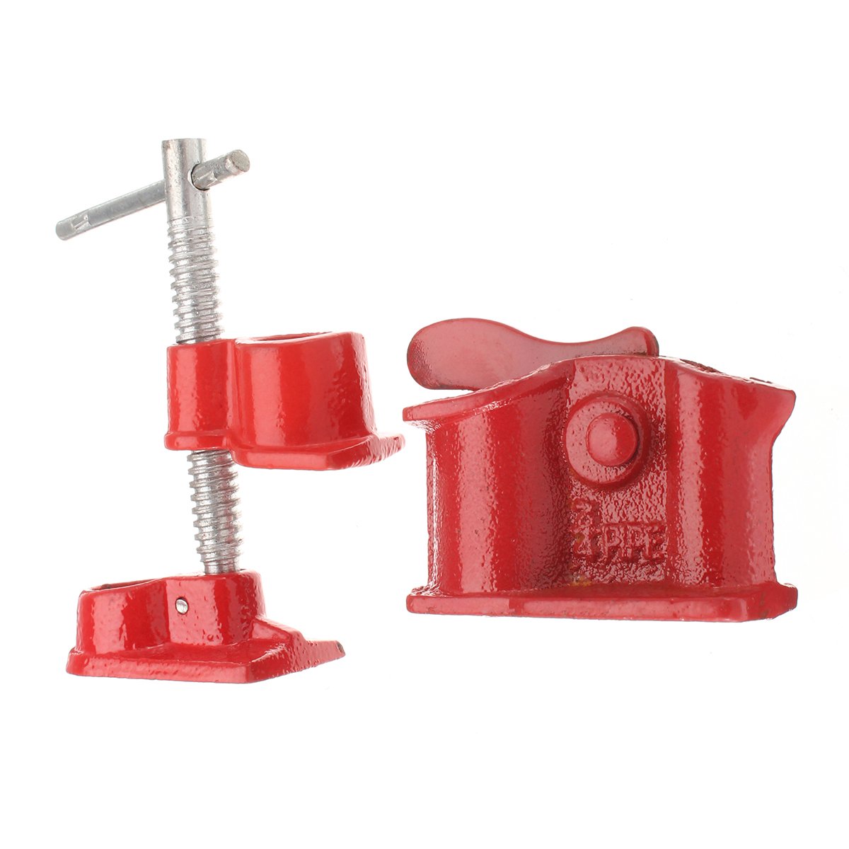 RanDal 1/2 Pollici 3/4Inch Legno Incollaggio Tubo Morsetto Set Heavy Duty Pro Lavorazione Del Legno Ghisa - 3/4 A