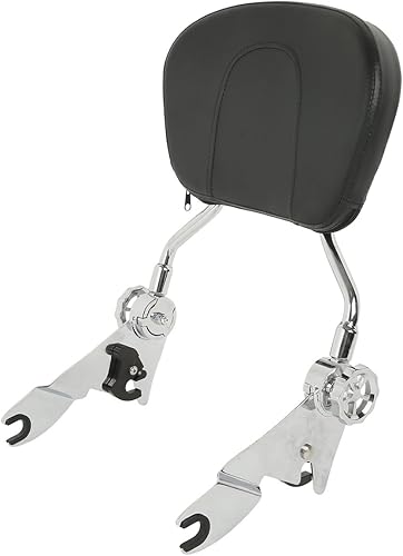 Miniatura 4 de TCT-MOTORPARTS Respaldo de pasajero ajustable para Harley Touring Street Glide Road Glide Road King Glide 2009-2025