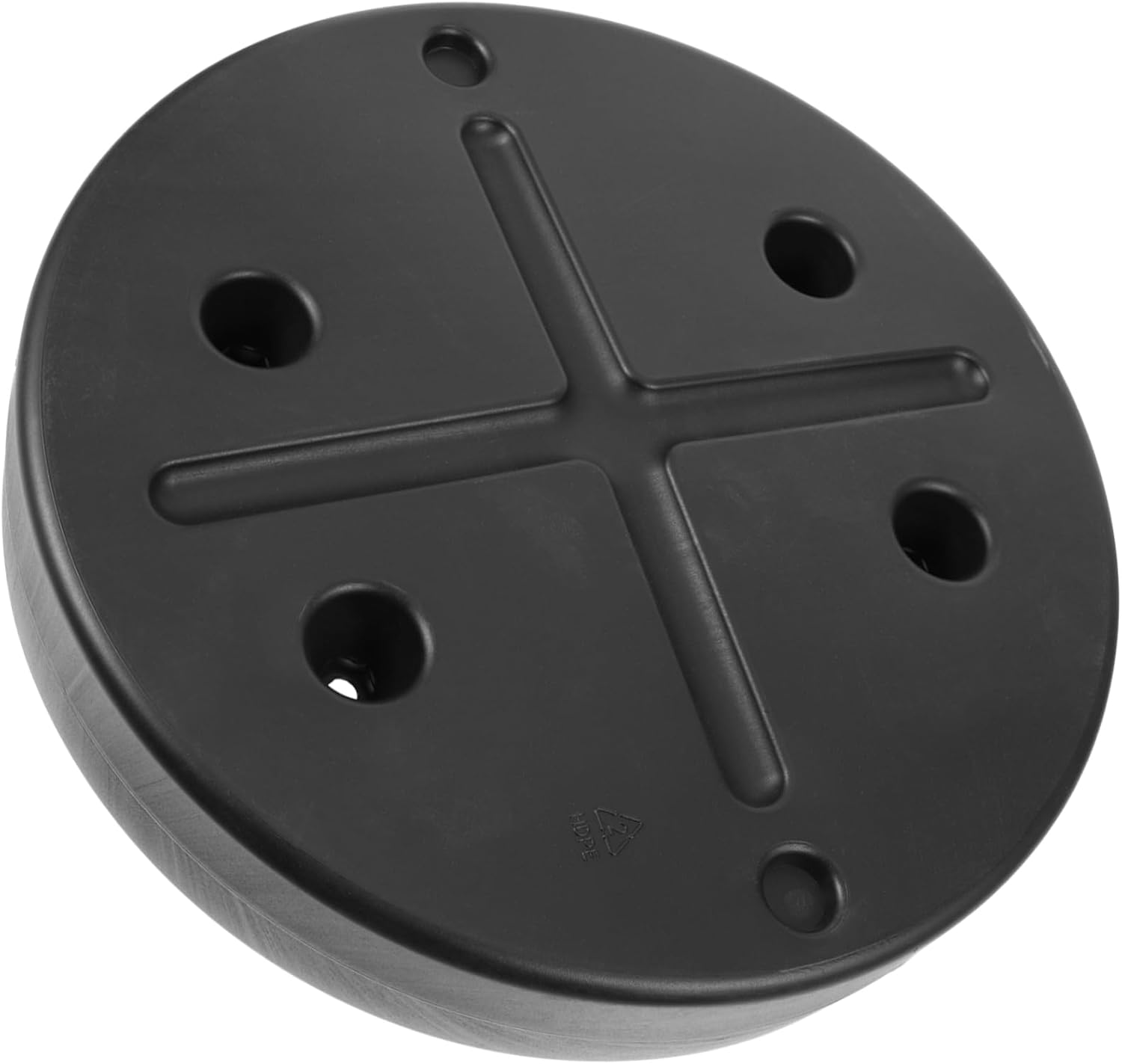 SUPVOX Stable Outdoor Heater Base Round Box Patio Heater Sand Stand Movable Base Weight Box