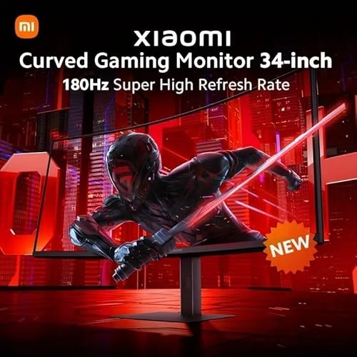 XIAOMI Ecran PC Curved Gaming Monitor G34WQi Noir