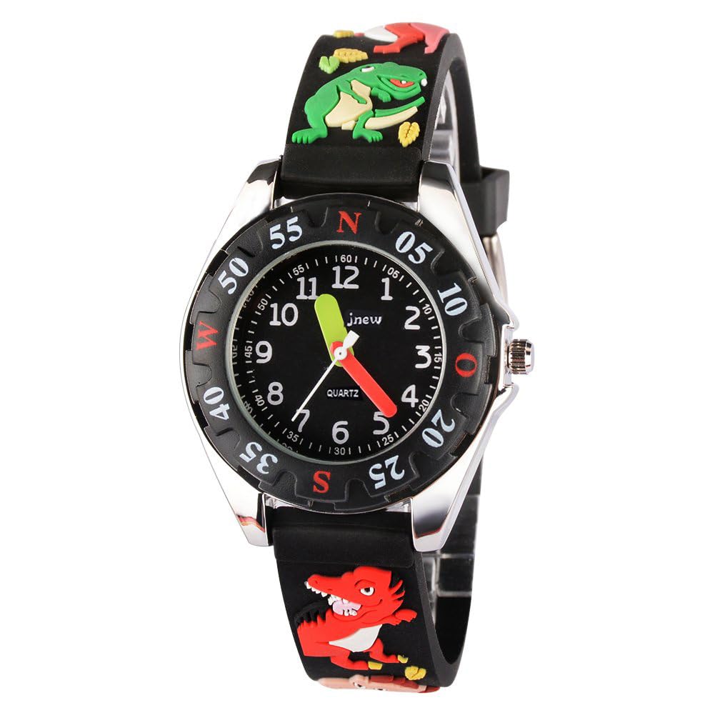 GenericKids Watches Analog 3D Cartoon Waterproof Sport Children Toddler Wrist Watches Gifts for 3 4 5 6 7 8 9 10 11 12 Ages Girls Little Boys Child