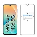 POPIO Military-Grade Gorilla Tempered Glass for Samsung Galaxy M36 | 9H Hardness, Edge-to-Edge, Bubble-Free gallery image