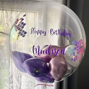 Amazon.com: 25 Pcs Claer BOBO Balloons, 24 Inch Bubble