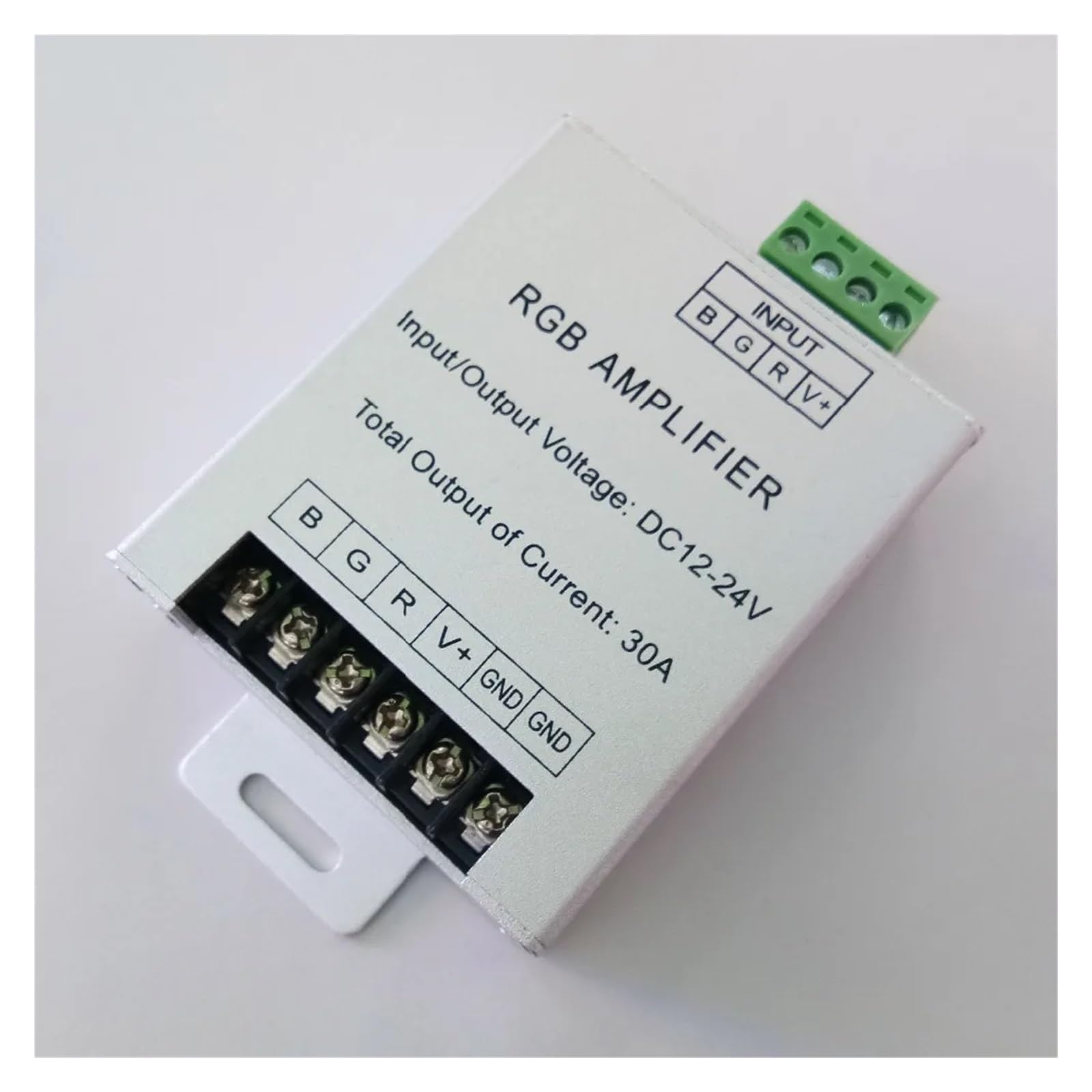 12V/24V 30A RGB LED wzmacniacz sygnału kontroler nadaje się do taśm świetlnych SMD 3528 5050 5630 5730