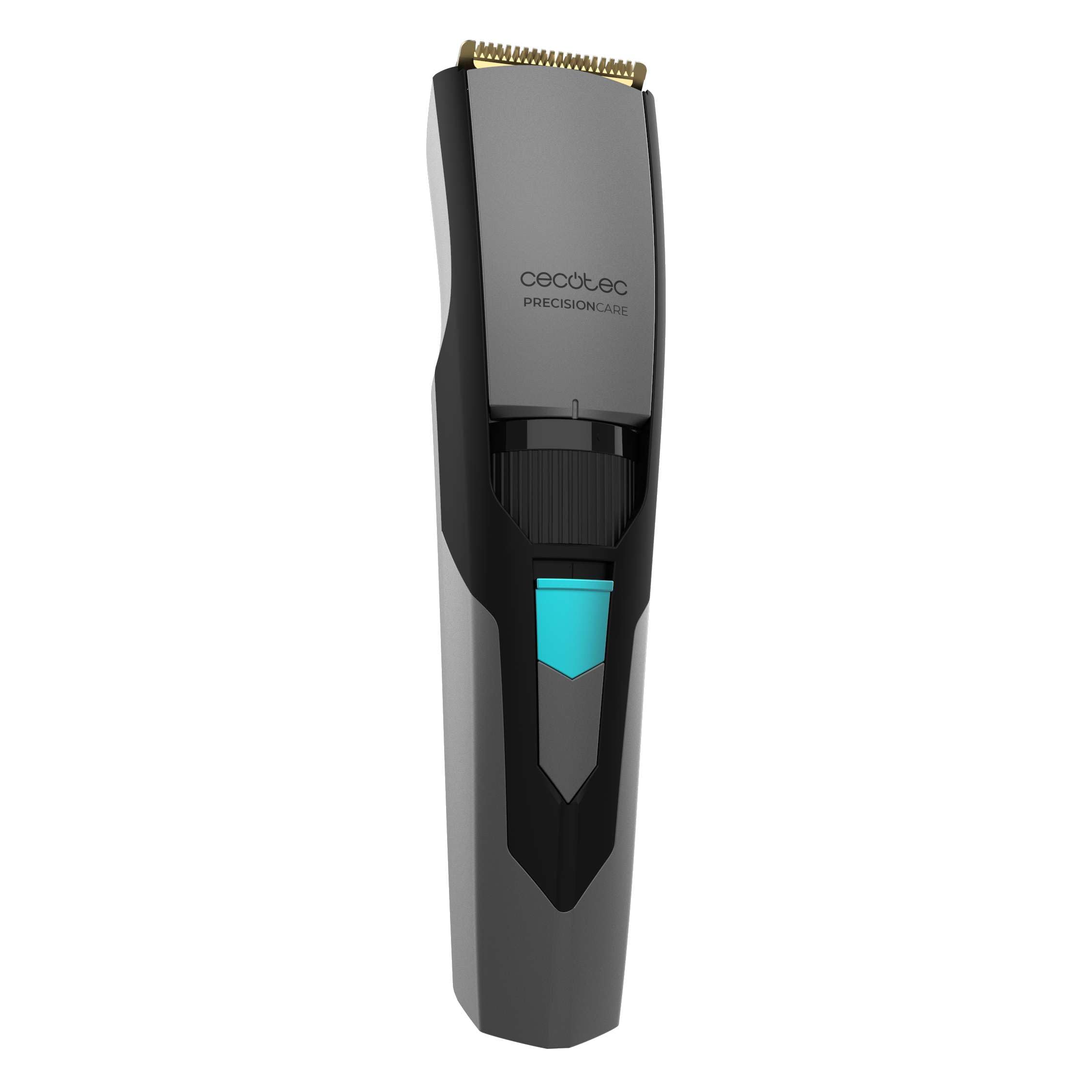 Cecotec PrecisionCare Barber Bezprzewodowa maszynka do strzyżenia brody. Akumulator fryzjerski z ostrzami ze stali nierdzewnej, grzebień 1 do 10 mm i inny 11-20 mm, autonomia 1 godzina użytkowania