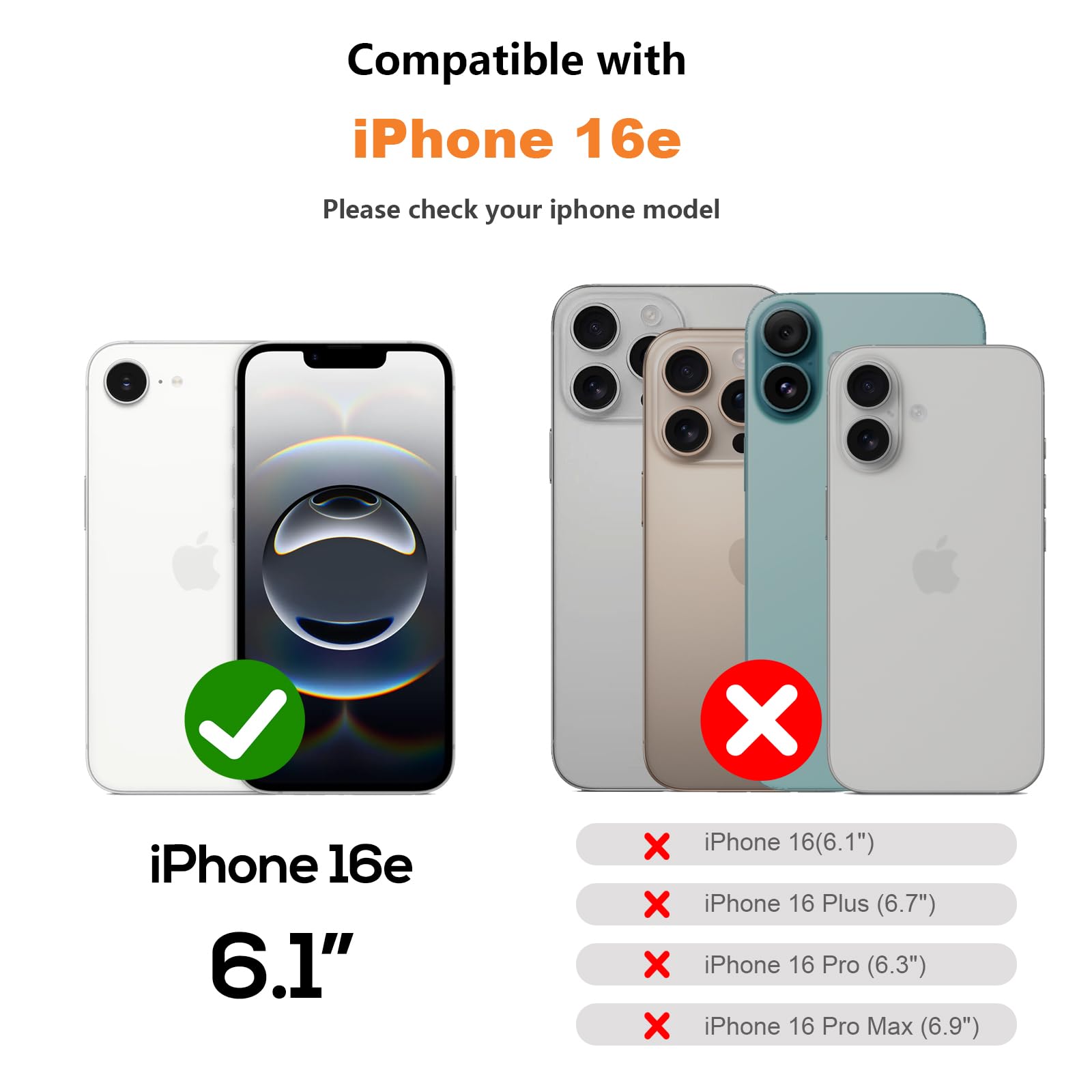 KIHUWEY Hülle Für IPhone 16 – Mit Kreditkartenfach, Drehbarem Ring, Magnetverschluss & RFID-Schutz, Blau