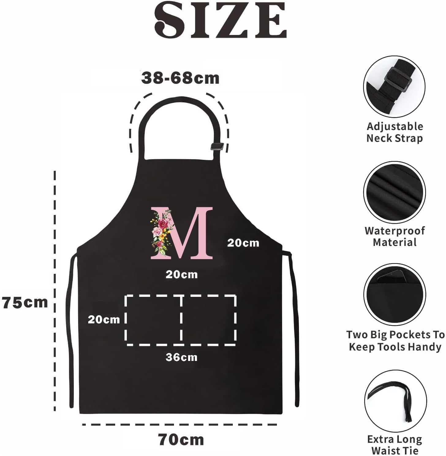 Grembiule Da Cucina Impermeabile Simpatico Cartone Animato Di Moda