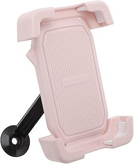 QUARKZMAN Soporte para Teléfono De Bicicleta Fácil Instalación Soporte Robusto para Bicicleta Y Motocicleta Soporte para Teléfono De Bicicleta para Teléfonos De 4.5-7.0 Pulgadas Rosa