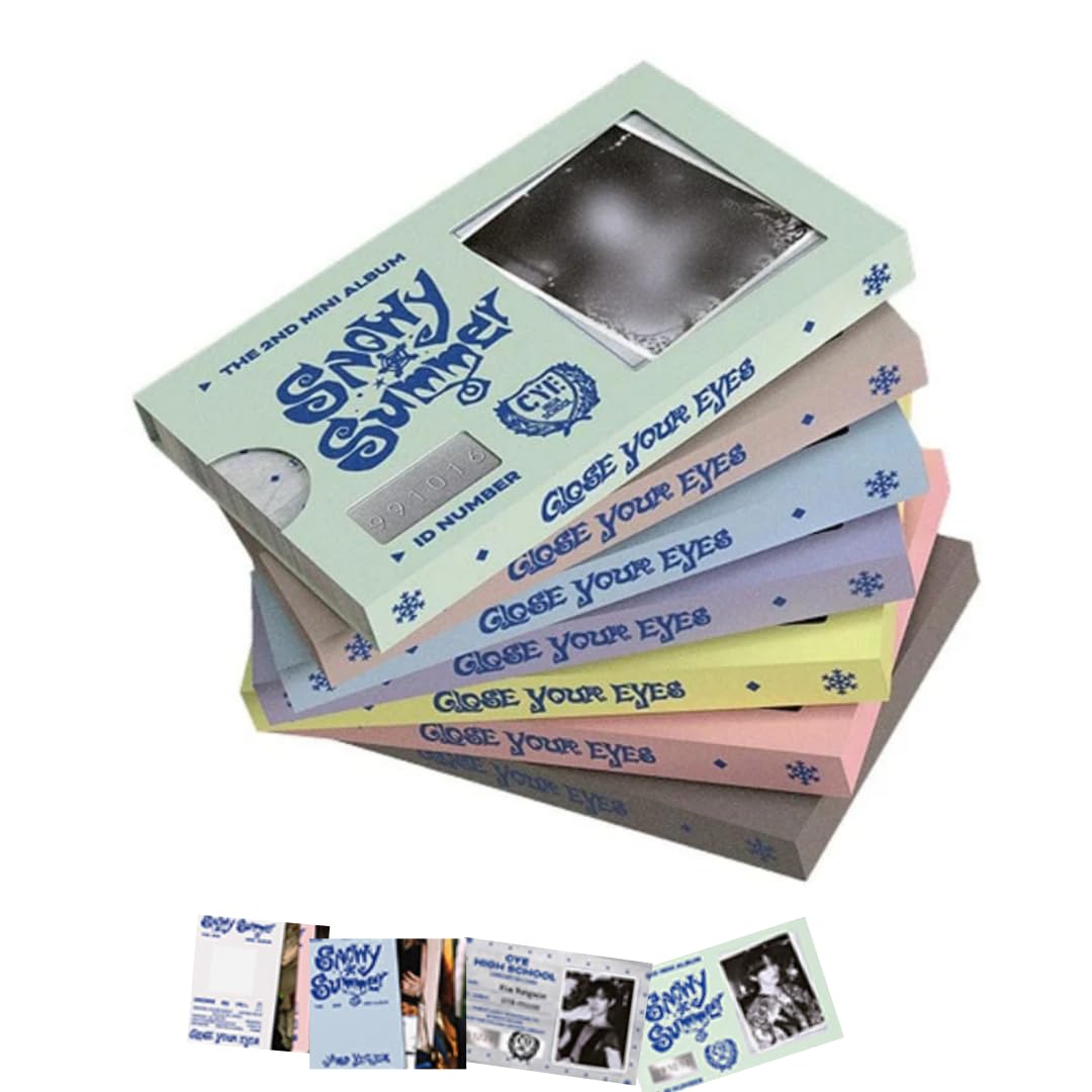 Amazon.com: CLOSE YOUR EYES SNOWY SUMMER 2nd Mini Album [ID CARD