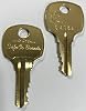 SafeCo Brands Sentry File Fire Box Safe Key Code Series C001B thru C175B 2-Keys by SafeCo Brands C010B