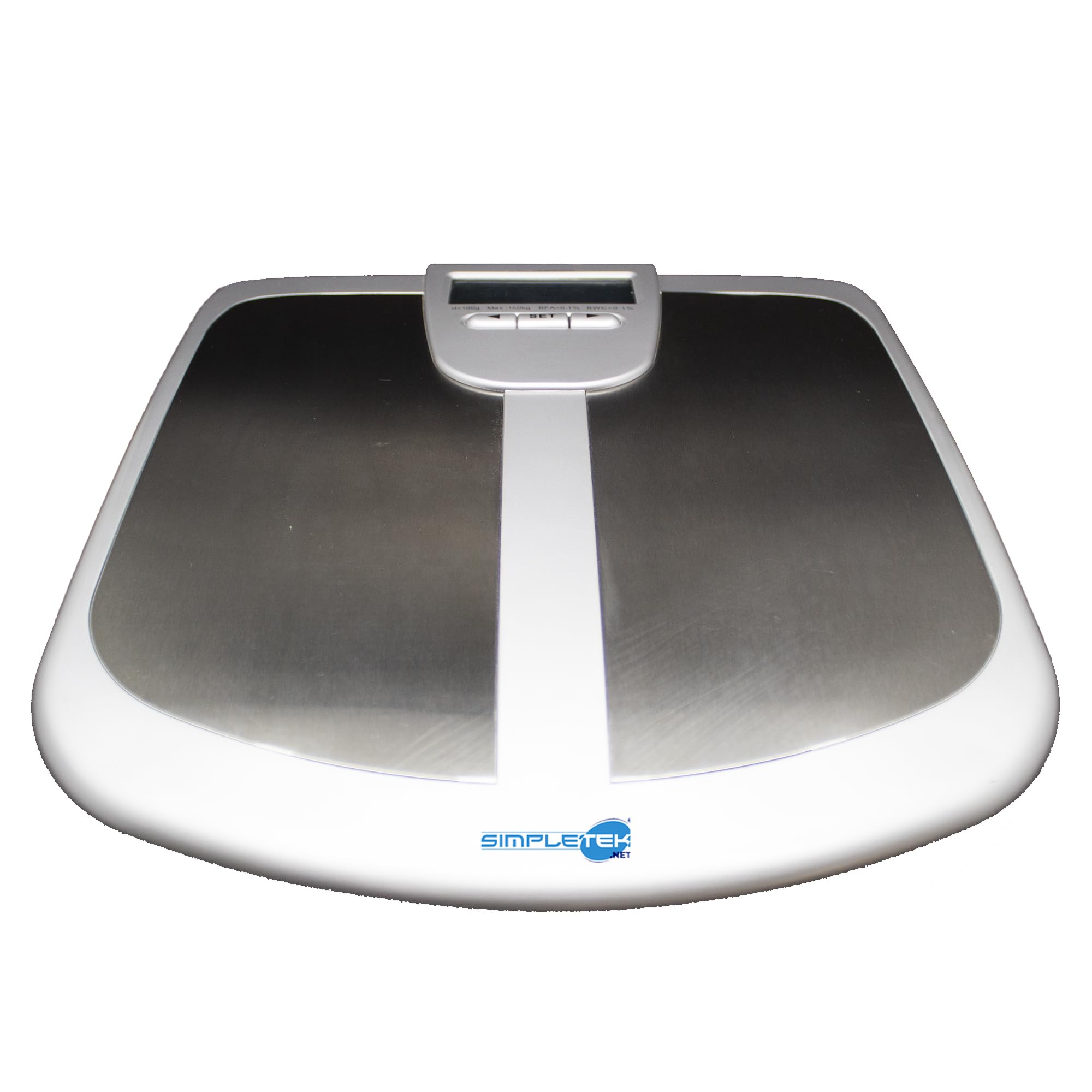 SIMPLETEK - Báscula de baño Med Pro 3 en 1 de 150 kg con placa de masaje | 9518787 Accesorios no incluidos (reacondicionado)