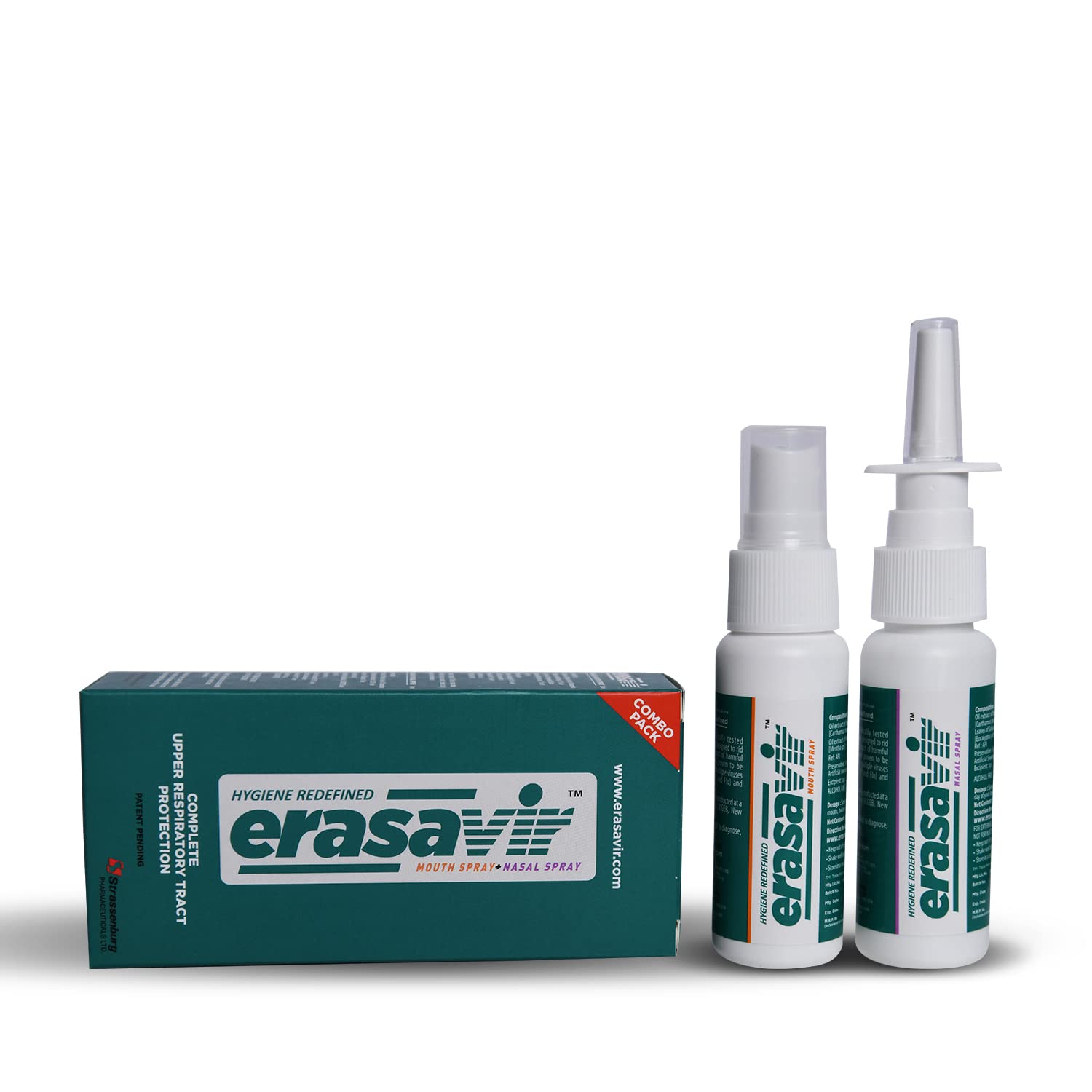 ErasaVir Mouth & Nasal Spray | Relief from Congestion, Sore Throat, Cough | Plant-based, Natural Ingredients 60 ML (B09RKL35KM) Amazon Price History, Amazon Price Tracker