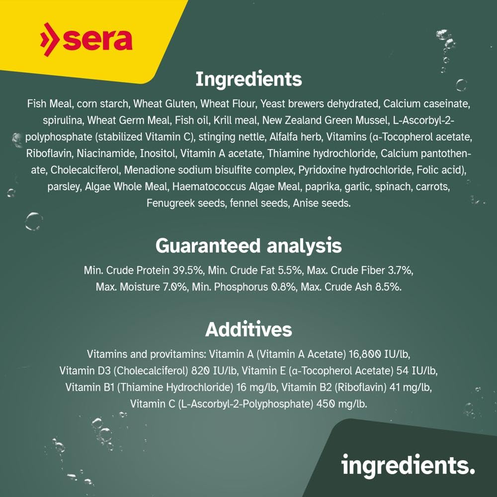 sera koi Professional Spring & Fall 2,2 KG | alimento para Kois, fácil de digerir, para temperaturas Inferiores a 17 °C | gránulos flotantes | refuerza el Sistema inmunitario