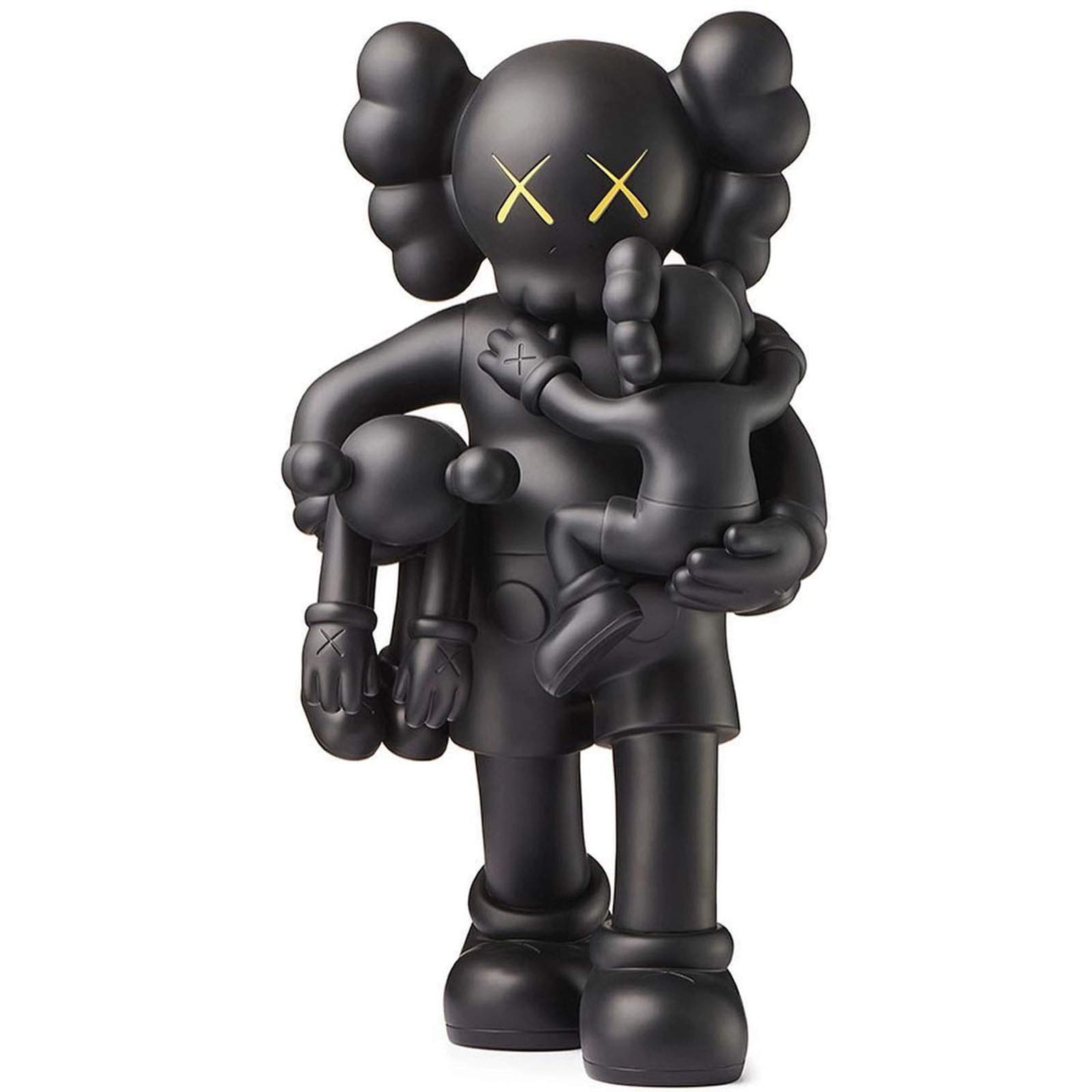 Wall Cabinets Kaws Statue Creative Holding 2 Babies Kaws Toy Desktop Decoration Doll Kaws Bff Companion 15 Inches /38 CM(Color:B)