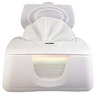Vista 1 de Calentador de toallitas húmedas Dispensador para bebé, maquillaje, cuidado de adultos, luces de apagado automático para cambios nocturnos, calor