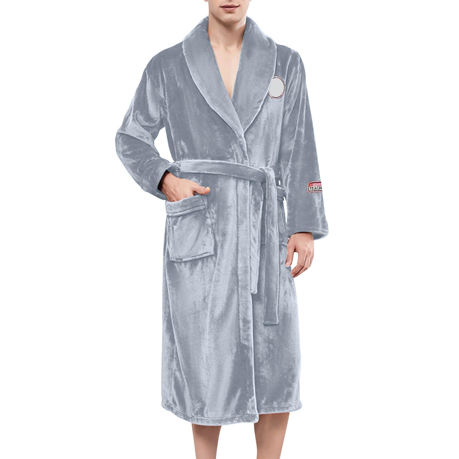 Accappatoio Spugna Uomo, Accappatoio Donna E Uomo Accappatoio Uomo Cotone Tinta Unita Unisex Adulto in Cotone, Accappatoio in Cotone Asciugatura Rapida con Tasche Accappatoio Personalizzato Vestaglia