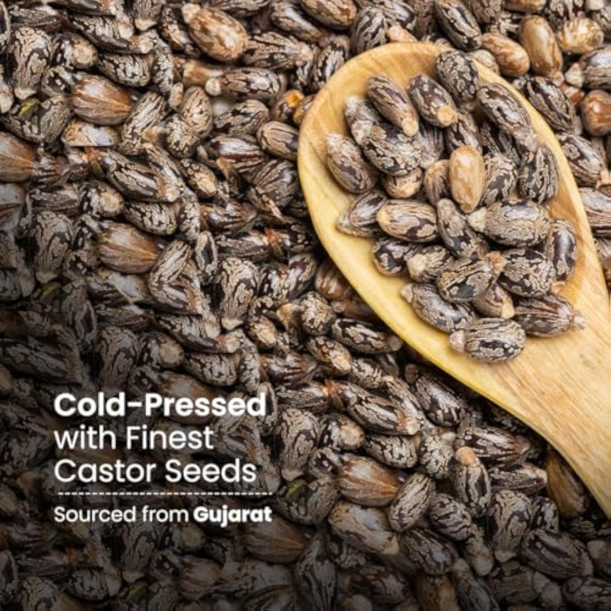 Cold Pressed Oil Combo Castor Oil 200ml and Tucuma Rose Hand Malai