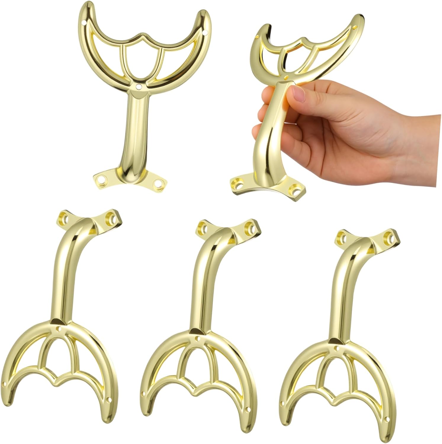 Housoutil Ceiling Fan Blade Arms Replacement Kit Antique Metal Fan Blade Arms Parts Hardware