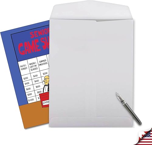 Miniatura 4 de NobleWorks - Tarjeta de felicitación de cumpleaños divertida extragrande de 8.5 x 11 pulgadas con sobre (paquete de 1) grande, Jumbo Bday Senior