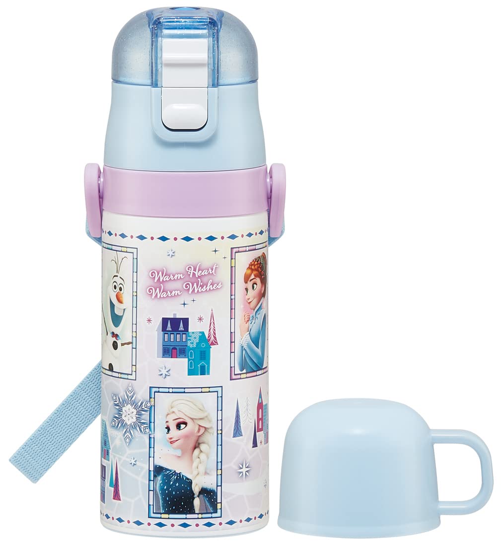 スケーター(Skater) 2WAY 水筒 420ml アナと雪の女王