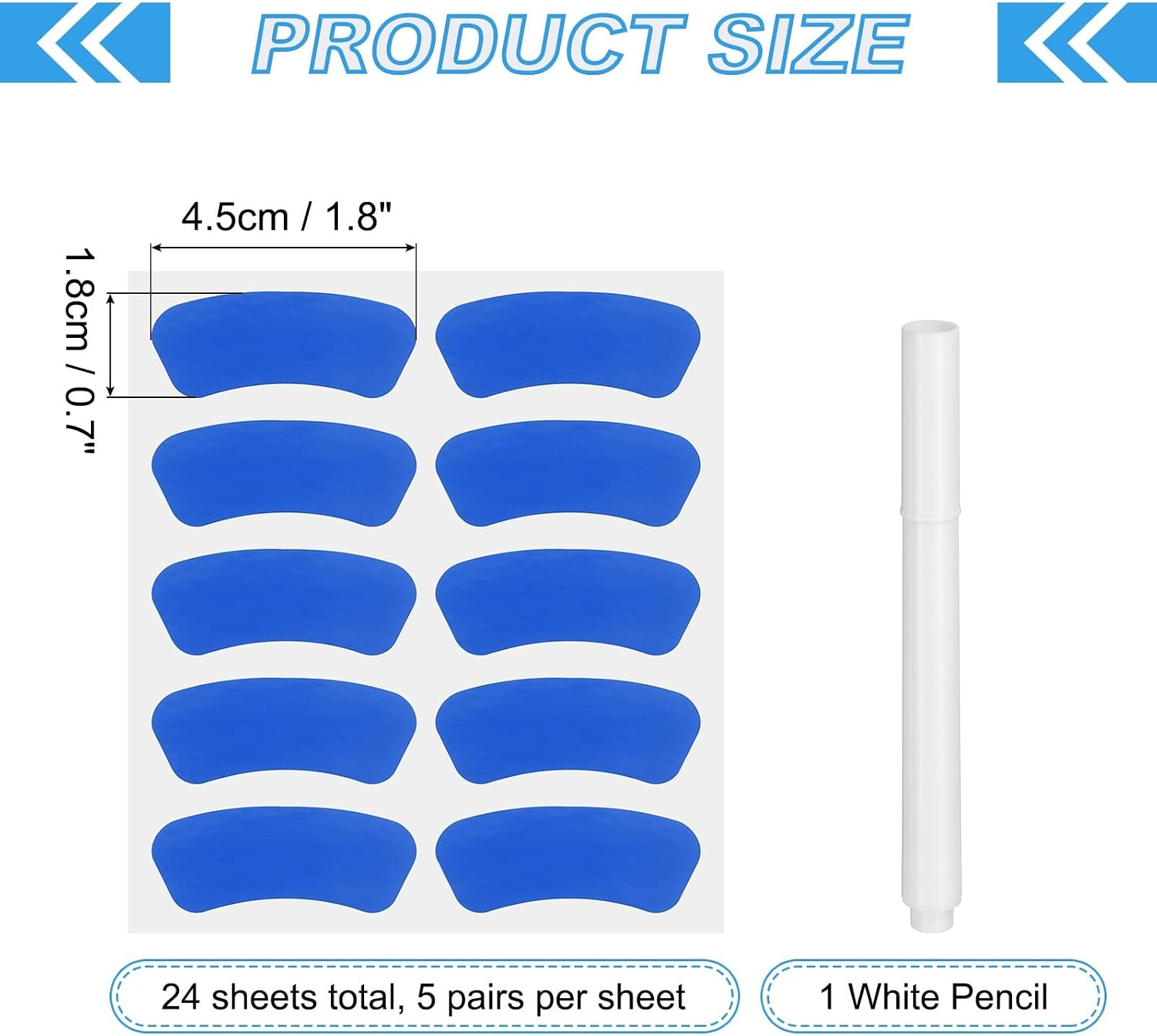 120 Pairs Sports Eye Stickers Face Eyeblack Sticker Self-Adhesive