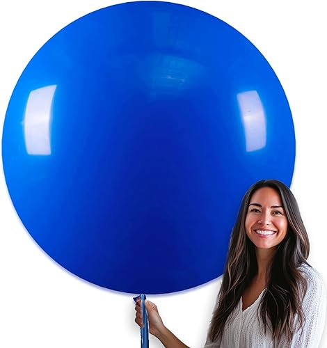 Miniatura 116 de PartyWoo Globos metálicos de oro rosa 4 piezas de 36 pulgadas, globos de látex cromo dorado champán para boda, baby shower, cumpleaños, aniversario,