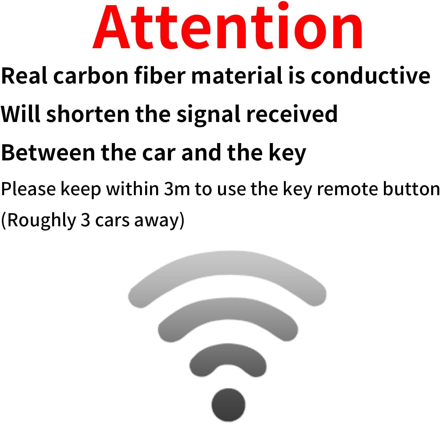 T-carbon Key Fob Cover Keychian Compatible with Mercedes Benz,Real Carbon Fiber Key Fob Protector fits for Benz SLC SLC ,Key Case fits for Benz A B C S GLE GLC GLA GLS Class,Black - Image 3