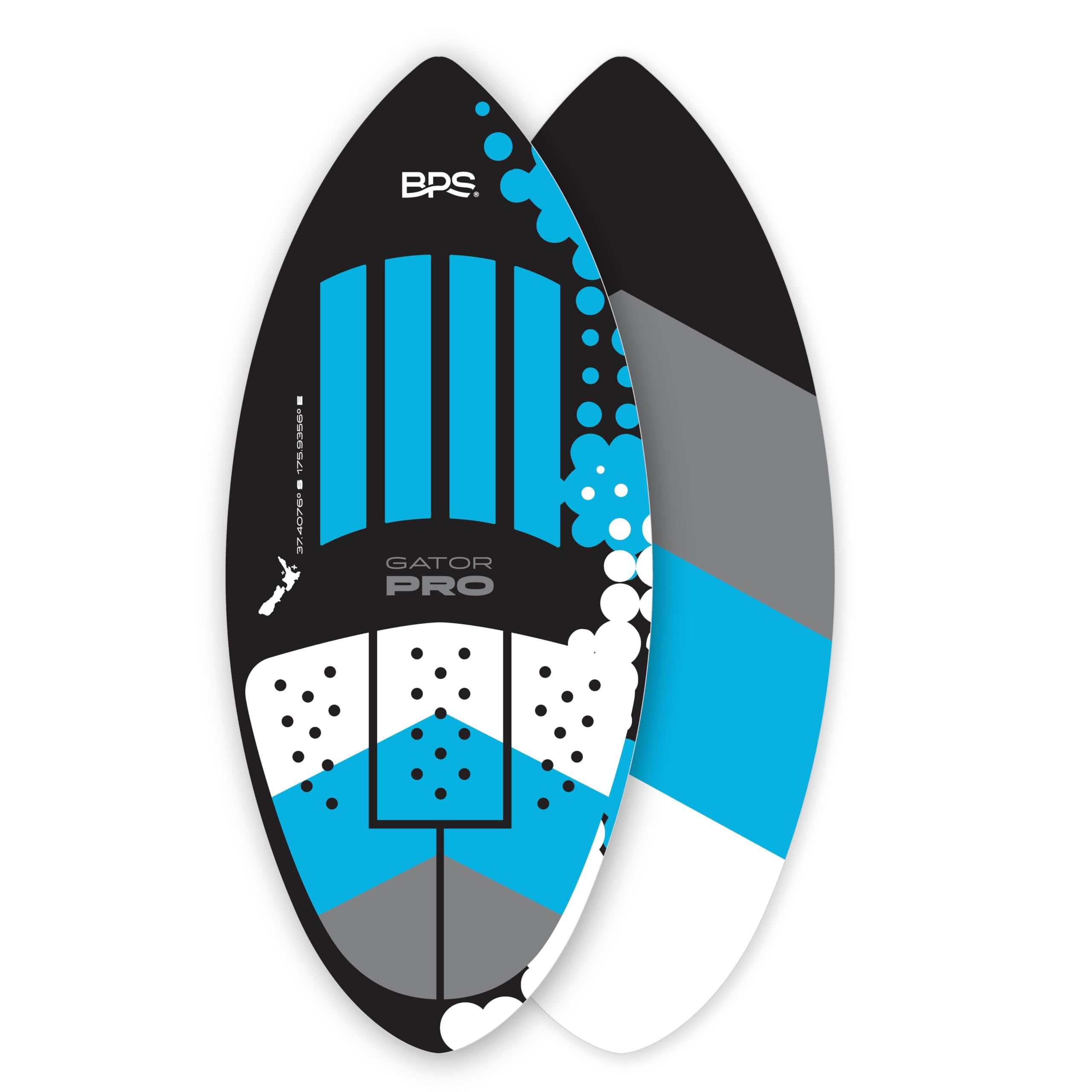 BPS 'Gator PRO' Fiberglass Skimboard (44 Inch) - No Bag Included