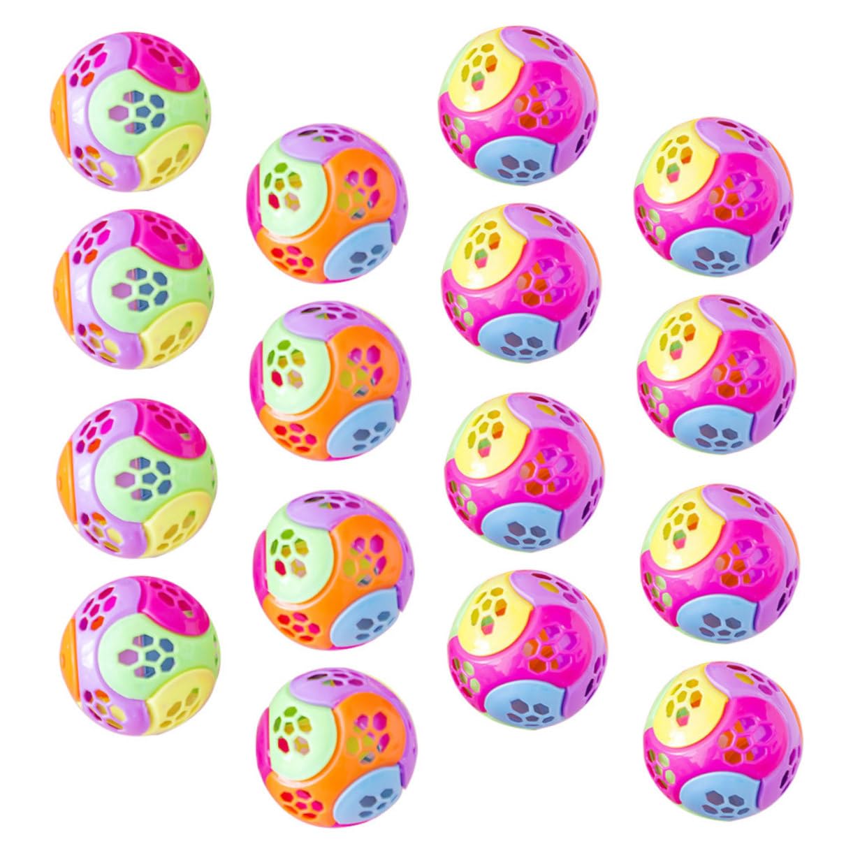 Hohopeti Assembled Ball Toys 25pcs Ball Toy Set Boys and Girls for Boys Girls Random