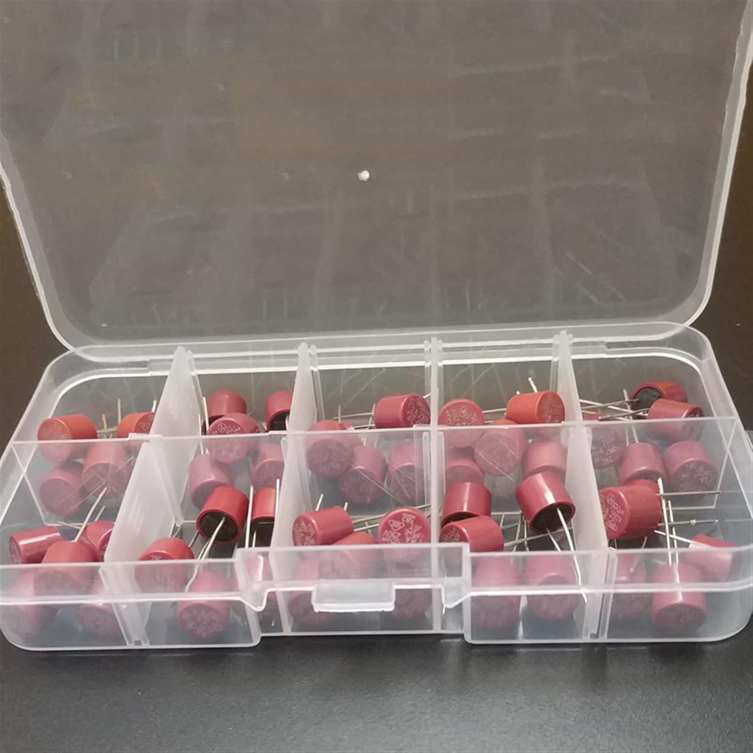 ヒューズ 9 種類 50 個/ボックス スクエア プラスチック電気アソート ミックス セット 0.5A 1A 2A 3.15A 4A