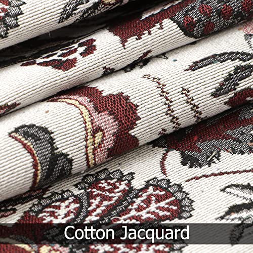 Image of HOKIPO Cotton Jacqaurd Table Runner 12x72 Inches (IN-532-D4)