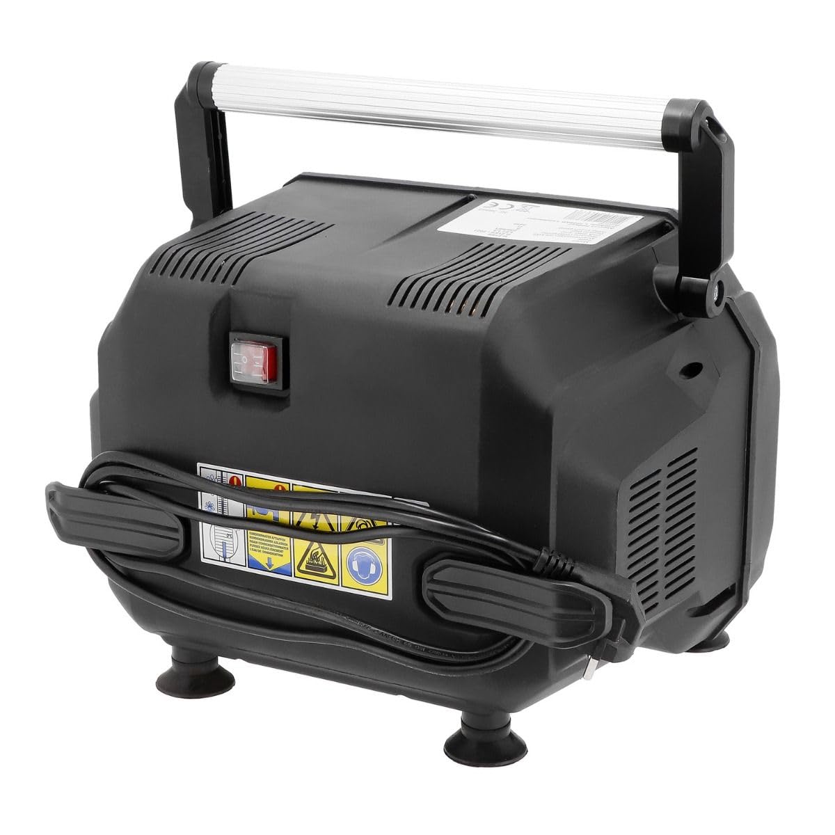 AIRPRESS - Compresor de Aire Sin Aceite H 215-6 8 bar 1,5 CV 92 litros/minutos 6 Litros.