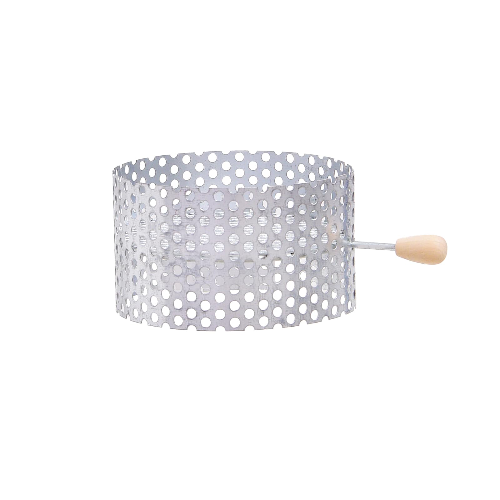 Premium Crown Style Hookah Heat Management System - Reusable Metal Charcoal Holder with Efficient Heating Design