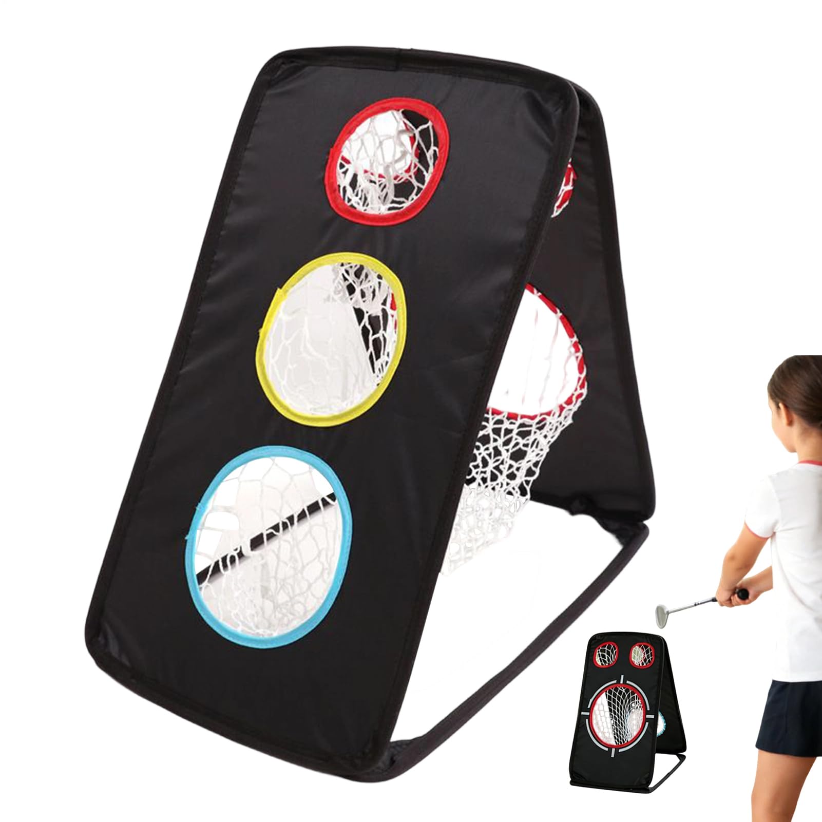 Rete da Golf per Pitching Attrezzatura Per Esercizio Di Swing E Colpo | Rete Per Swing E Chipping Per Indoor E Outdoor, Campo Da Golf, Range Di Pratica, Torneo, Palestra, Giardino E Match