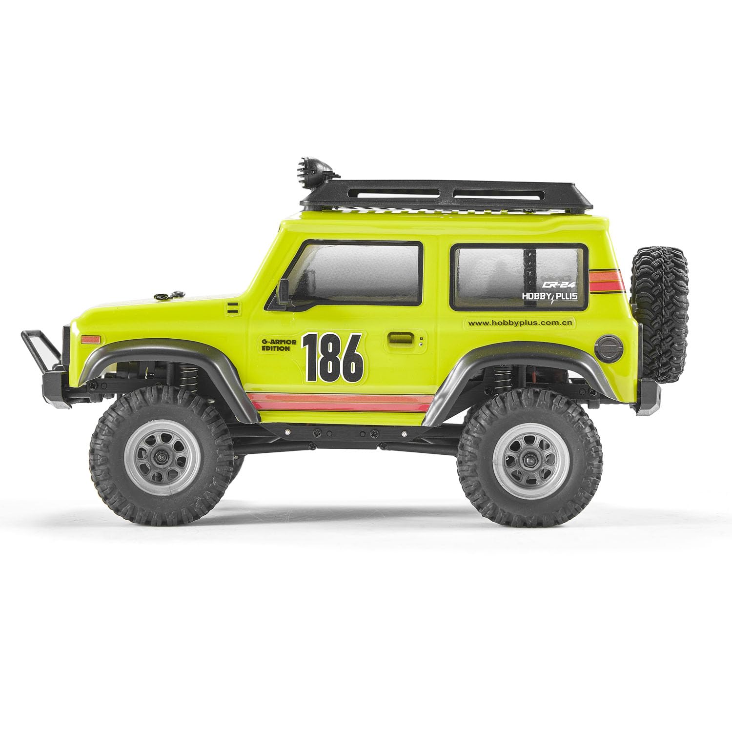 Amazon.co.jp: wheelfun 1:24 4X4 4WD RC ロッククローラー 車 ミニ