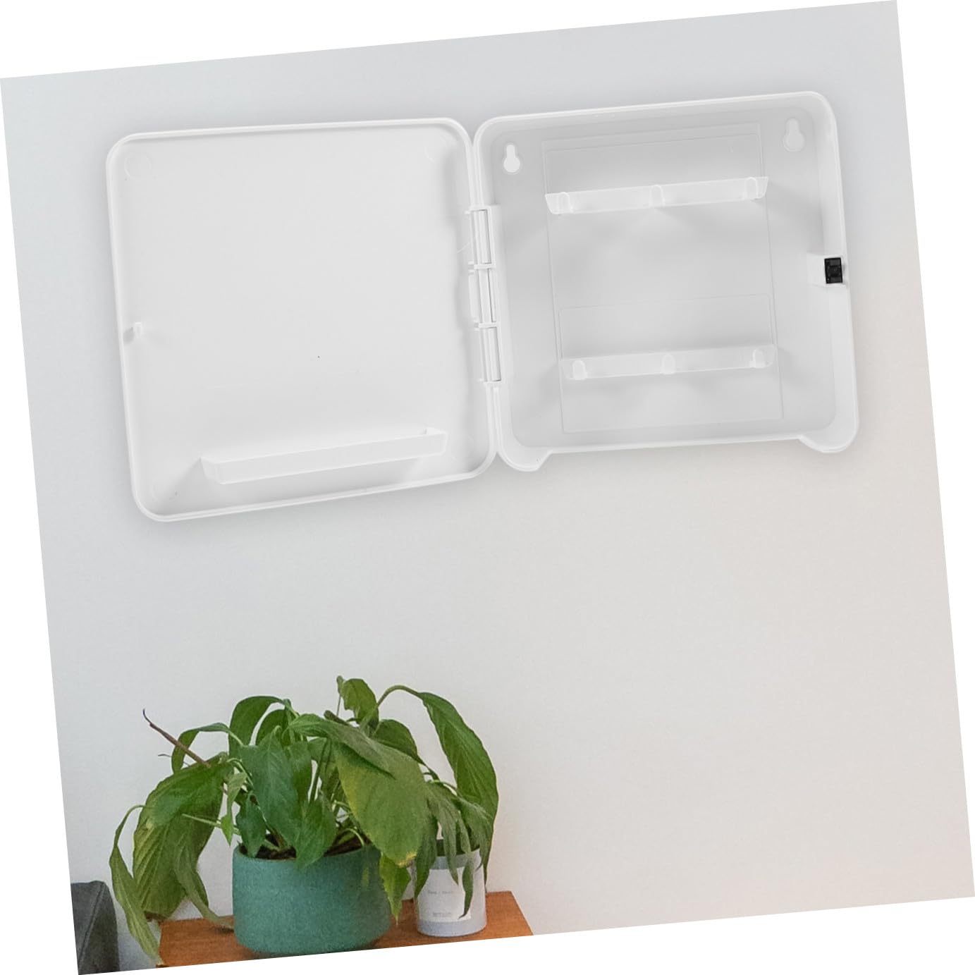 Portachiavi Magnetico da Muro in Plastica per Ingresso Moderno Design Raffinato e Funzionale