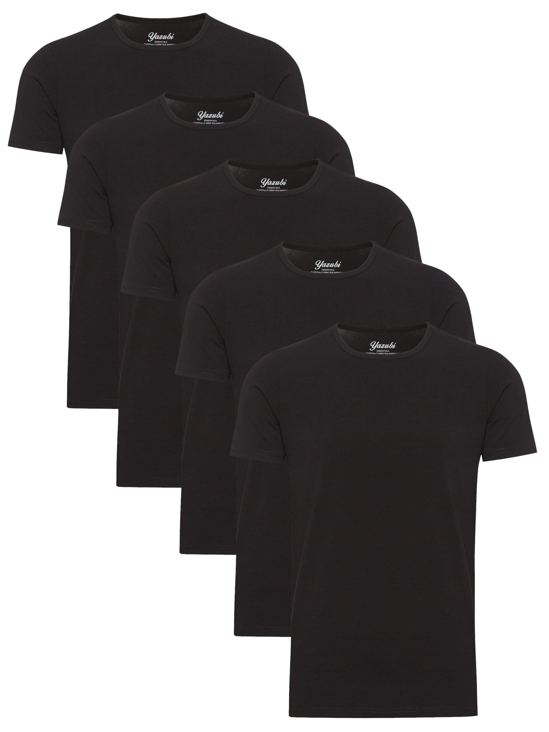 Yazubi 5er Pack Herren T-Shirt Mythic