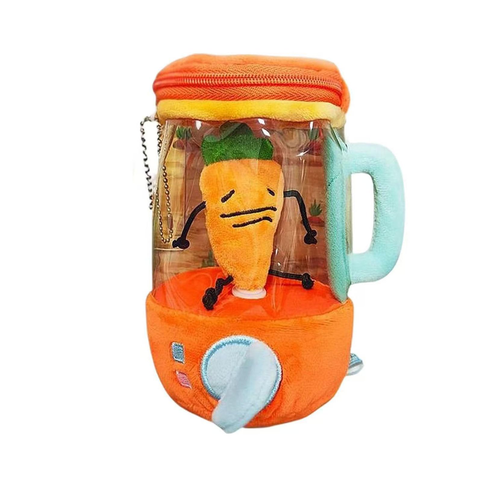 Zeaoii Carrot Blender Plush, Carrot Blender Toy, Carrot Juicer Plush Toy, Plush Carrot in Blender Toy (1pcs)