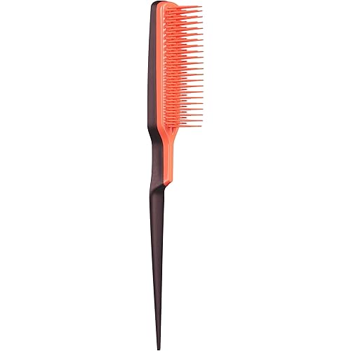 Tangle Teezer | The Back-Combing Hairbrush for All Hair Types | Adds Texture and Volume | Coral Sunshine