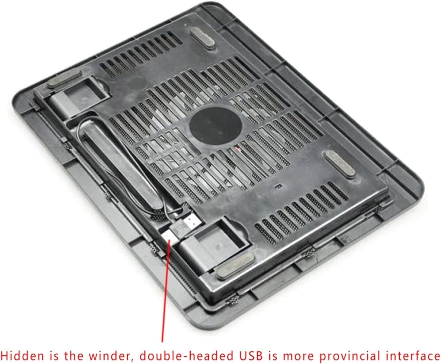 Base di raffreddamento da Gaming USB Laptop Cooling Pad Tool Professional Thin Cool Bottom Pads Regolabile Fan Cooler Stand Computer per PC Notebook