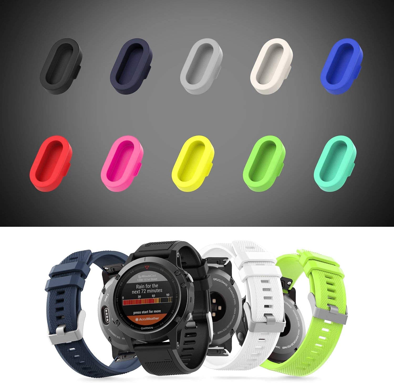 Amazon.co.jp: ガーミン用 Forerunner 265 / 265S / vivomove sport