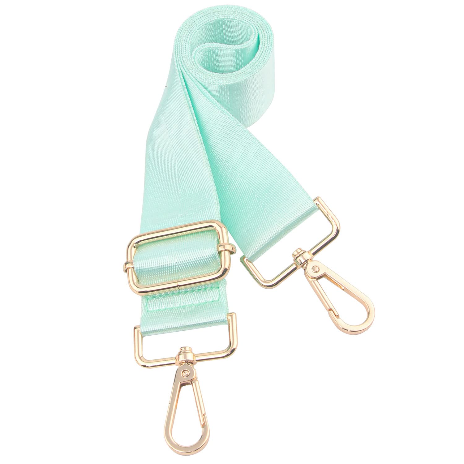 chushui Solid Color Woven Nylon Purse Strap for Handbags Crossbody Bags