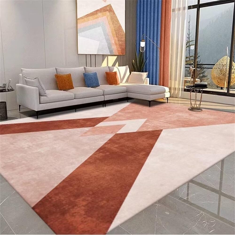 Coussin pour chien résistant à l'usure et tapis de salon rose