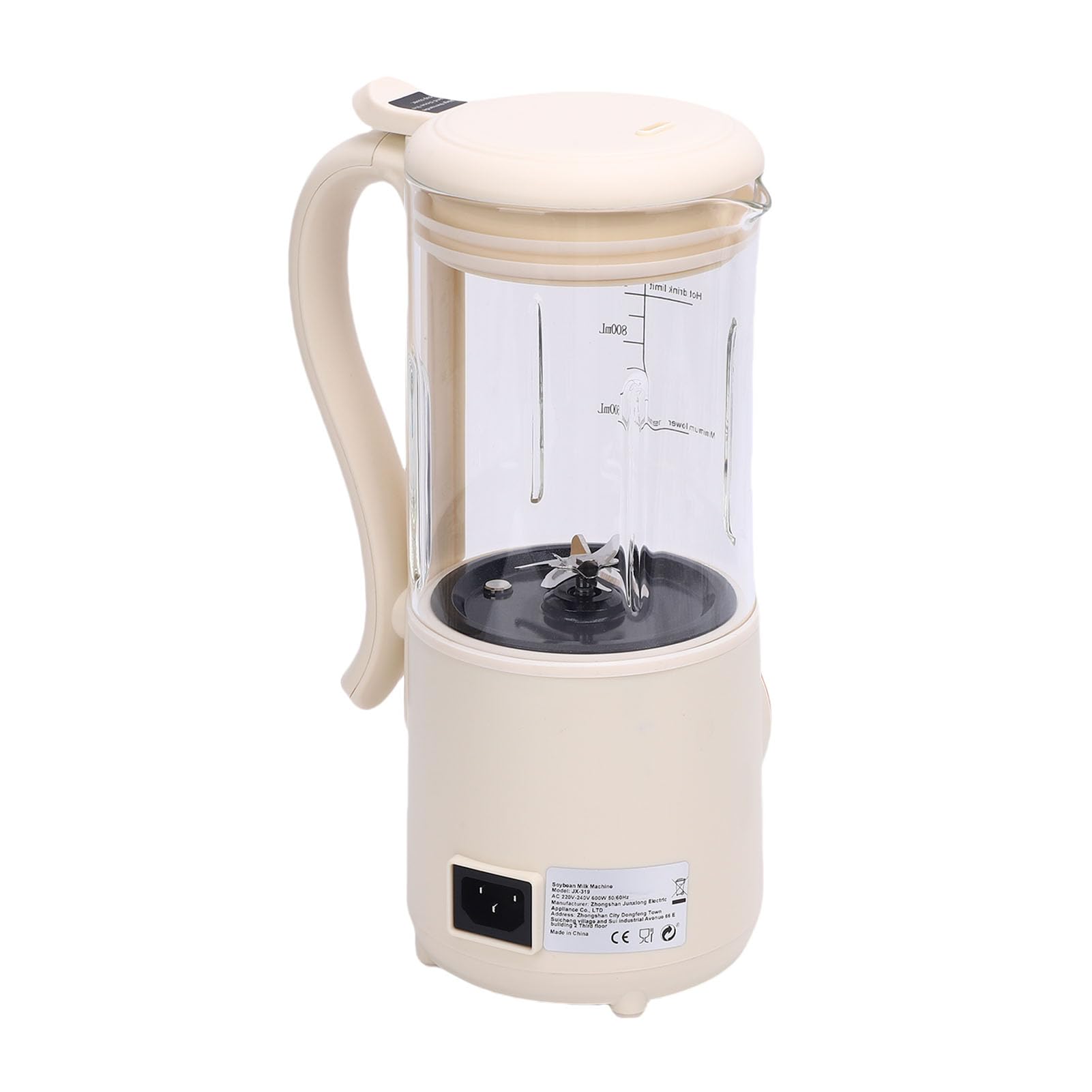 Automatyczna Maszyna do Wytwarzania Mleka Sojowego o Pojemności 1400 Ml, Wielofunkcyjny Robot Kuchenny do Podgrzewania żywności dla Dzieci Bez Filtra, Rodzinny Blender Mleka Orzechowego