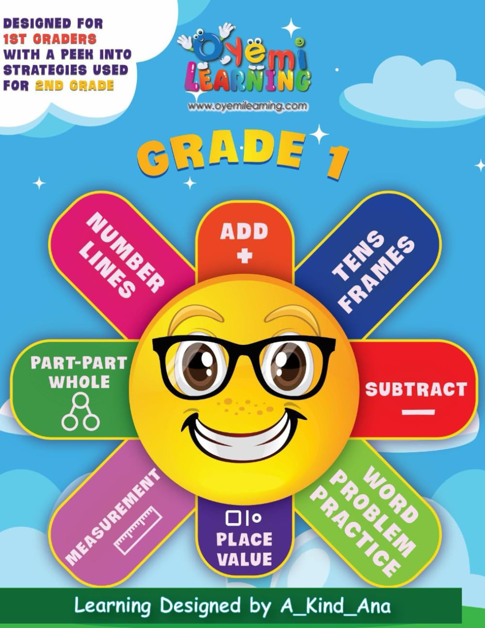 Grade 1: Oyemi Learning Math Workbook