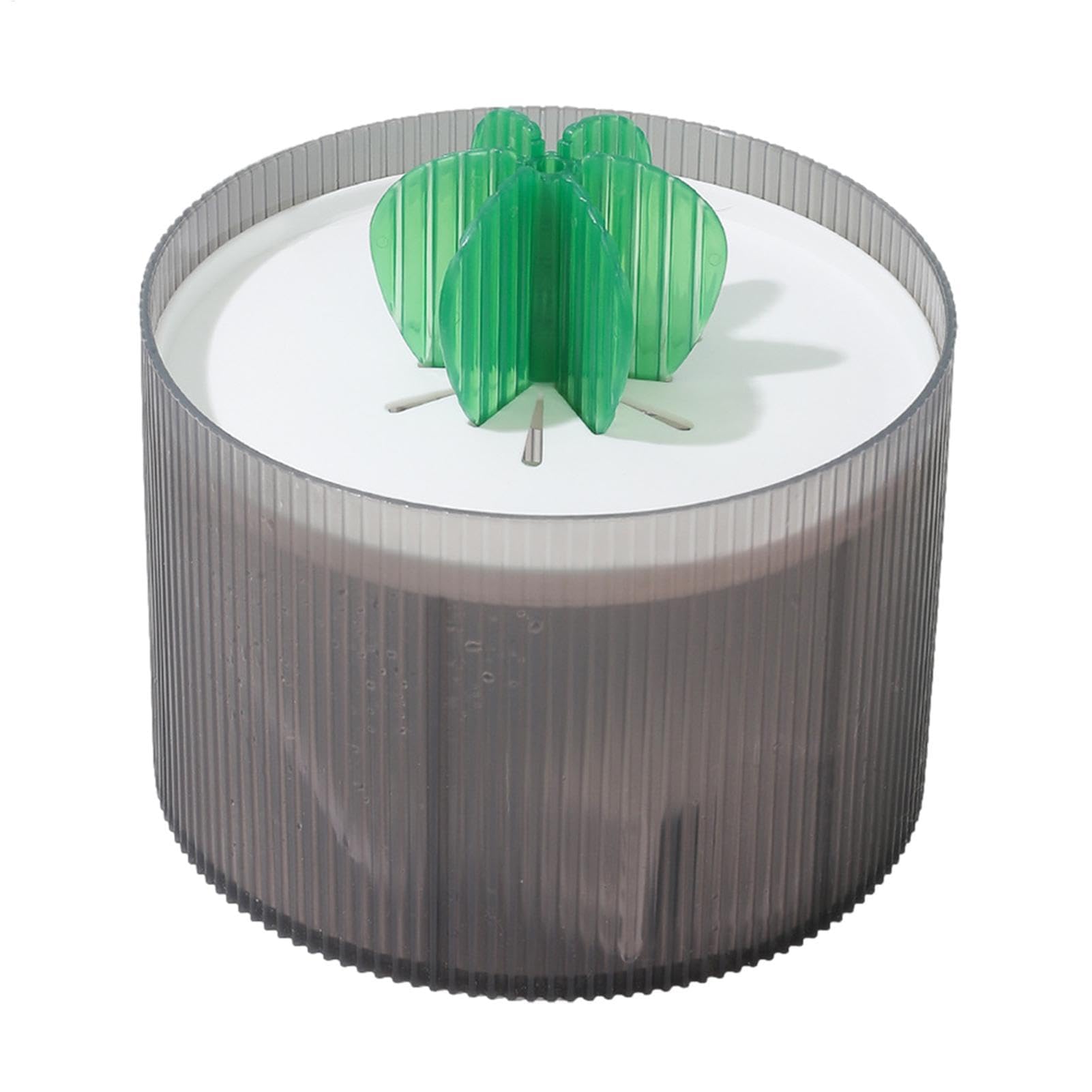 comedero automático para Gatos, Comedero eléctrico for Perros, Bebedero de Gran Capacidad for jardín, balcón o Garaje(Grey,C)