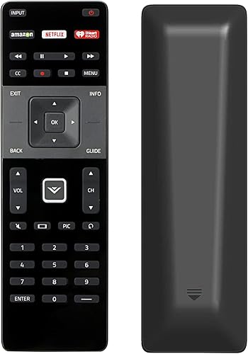 XRT122 - Control remoto de repuesto para VIZIO TV D24-D1 D24H-E1 D28H-D1 D32-D1 D32F-E1 D32H-D1 D32X-D1 D39F-E1 D39H-D0 D40-D1 D40F-E1 D40F-E1 U-D1