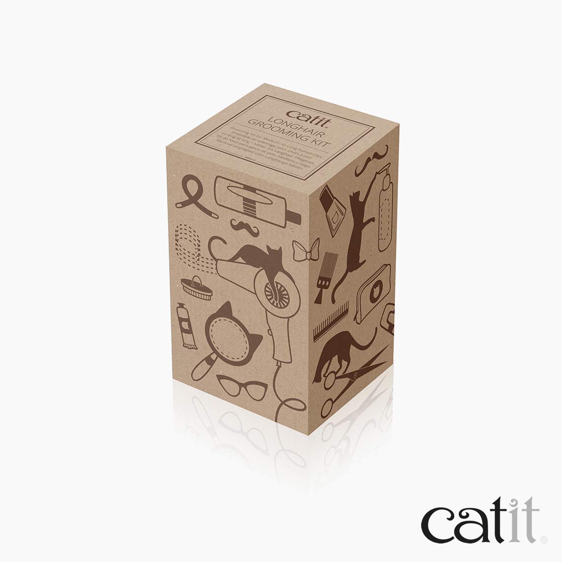 Catit Kit Grooming para Gato Pelo Largo