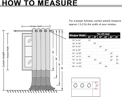 Miniatura 2 de Rosette - Cortinas opacas de aislamiento térmico y acústico con alzapaños, de color azul marino, bloquean la luz del sol y reducen el ruido, paneles