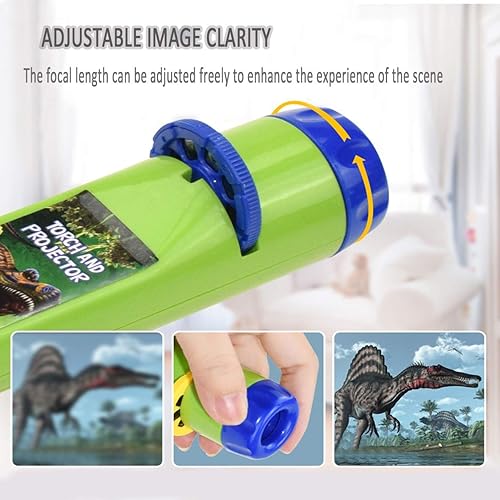 Miniatura 4 de Proyector de antorcha de proyección, iluminación de historias, luz de juguete, lámpara de diapositiva, aprendizaje educativo, luz nocturna para